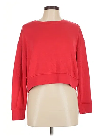 Pre-owned Danskin Sweatshirt In Red