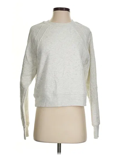 Pre-owned Danskin Sweatshirt In Silver