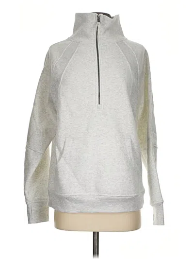 Pre-owned Danskin Sweatshirt In Silver