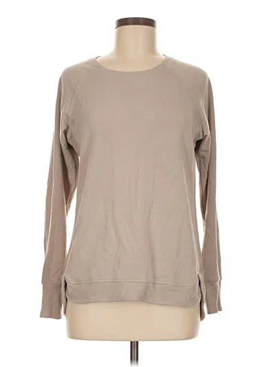 Pre-owned Danskin Sweatshirt In Tan