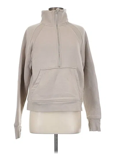 Pre-owned Danskin Sweatshirt In Tan