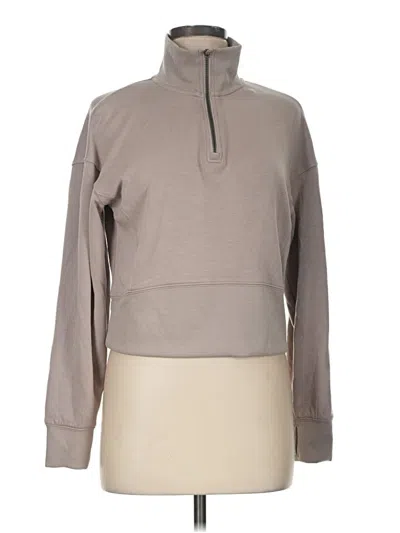 Pre-owned Danskin Sweatshirt In Tan