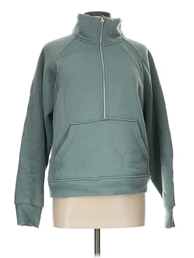 Pre-owned Danskin Sweatshirt In Teal