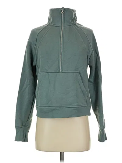 Pre-owned Danskin Sweatshirt In Teal