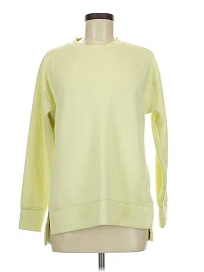 Pre-owned Danskin Sweatshirt In Yellow