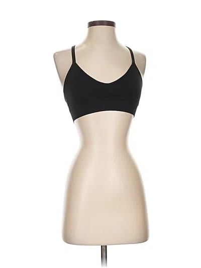 Pre-owned Danskin Tank Top Black Halter Neckline Tops