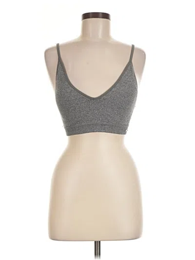 Pre-owned Danskin Tank Top Gray Halter Neckline Tops