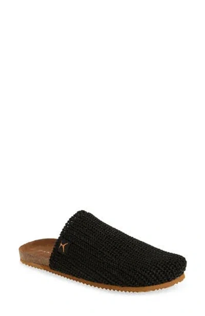 Danskin Textured Knit Clog In Black