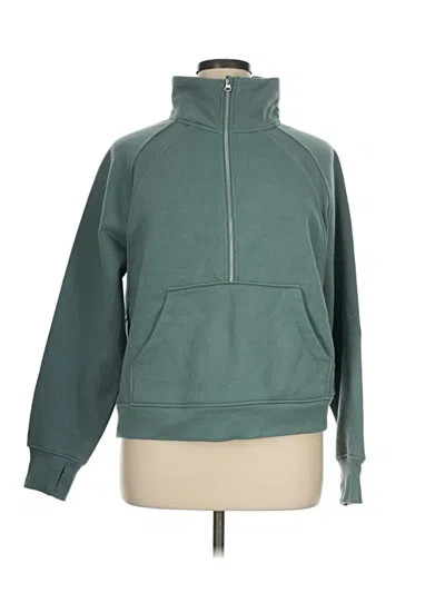 Pre-owned Danskin Track Jacket In Teal