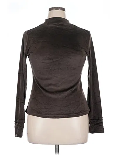 Pre-owned Danskin Turtleneck Sweater In Black