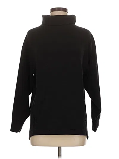 Pre-owned Danskin Turtleneck Sweater In Black