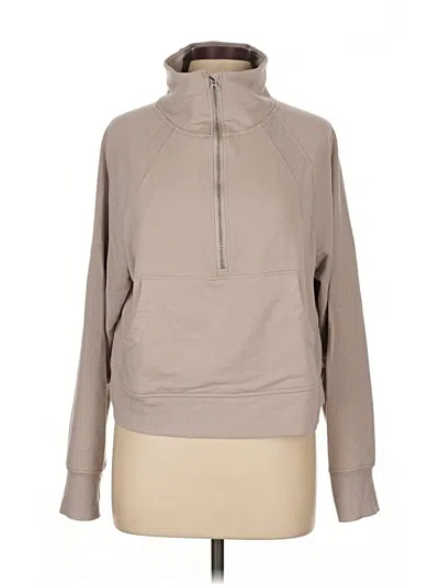 Pre-owned Danskin Turtleneck Sweater In Brown