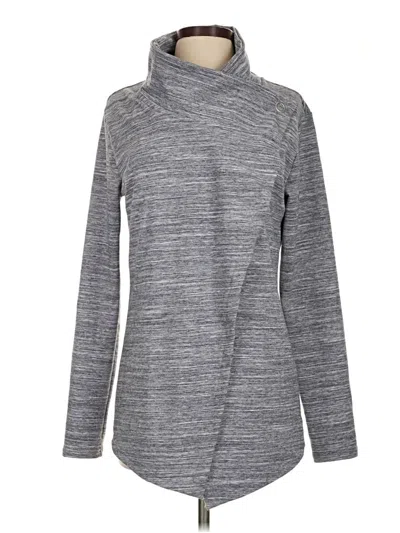 Pre-owned Danskin Turtleneck Sweater In Gray