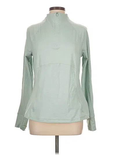 Pre-owned Danskin Turtleneck Sweater In Green