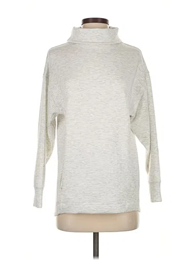 Pre-owned Danskin Turtleneck Sweater In Silver