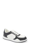 Danskin Two-toned Court Sneaker In Black/black