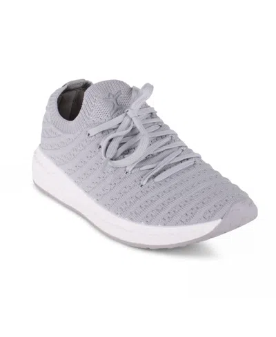 Danskin Women's Bloom Textured Sneaker In Gray