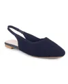 Danskin Women's Blossom Slip-on Flats In Navy