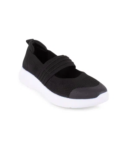 Danskin Women's Challenge Round Toe Sneakers In Black