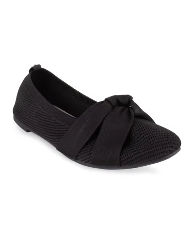 Danskin Women's Delightful Slip-on Flats In Black