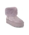 Danskin Women's Donut Slip On Boots In Dove Gray