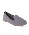 Danskin Women's Dream Slip On Loafers In Grey