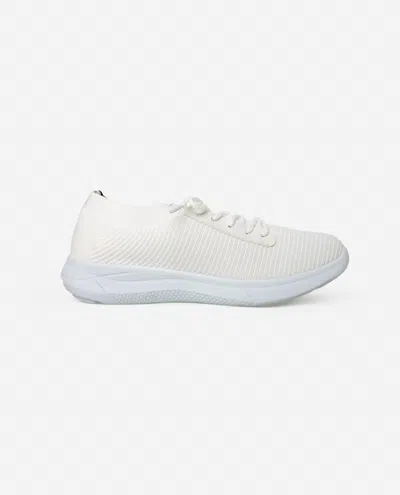 Danskin Women's Epic Lace Up Sneaker In White
