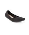 Danskin Saunter Womens Woven Man Made Ballet Flats In Black