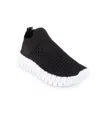Danskin Women's Hula Square Toe Sneakers In Black