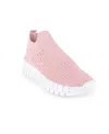 Danskin Women's Hula Square Toe Sneakers In Dusty Pink