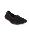 Danskin Women's Joyous Knit Slip-on Flats In Black