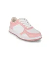 Danskin Women's Plank Lace Up Sneaker In Blush,blush