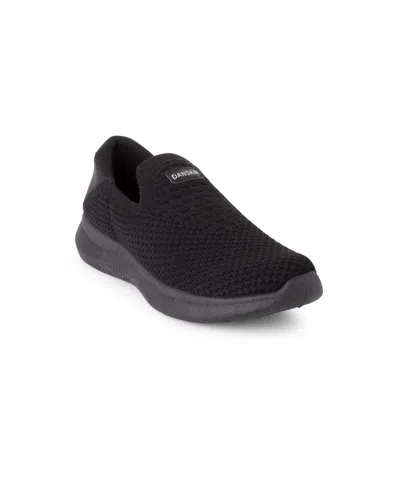 Danskin Women's Slide Slip On Sneaker In Black,black