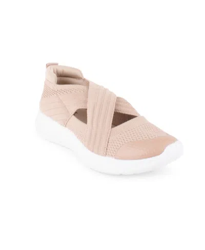 Danskin Women's Spirit Round Toe Sneakers In Natural