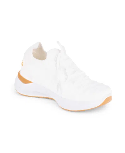 Danskin Women's Stability Lace Up Sneakers In White