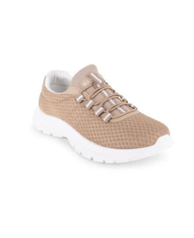 Danskin Women's Stamina Slip On Sneakers In Natural White