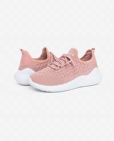 Danskin Women's Stunt Lace Up Sneaker In Pink