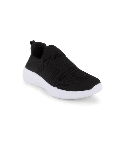 Danskin Women's Tumble Slip On Sneaker In Black