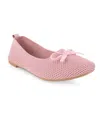 Danskin Women's Wise Slip-on Flats In Blush