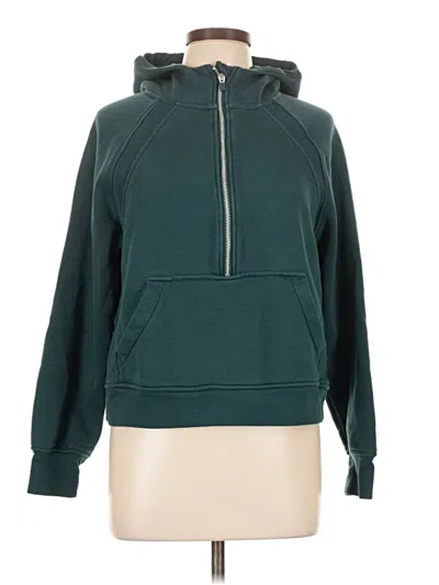 Pre-owned Danskin Zip Up Hoodie In Blue