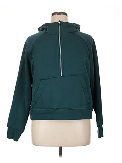 Pre-owned Danskin Zip Up Hoodie In Blue