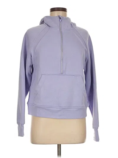 Pre-owned Danskin Zip Up Hoodie In Purple
