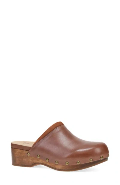 Dansko Andie Platform Mule In Brown