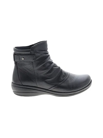 Pre-owned Dansko Ankle Boots In Black
