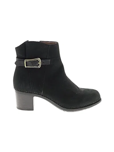 Pre-owned Dansko Ankle Boots In Black