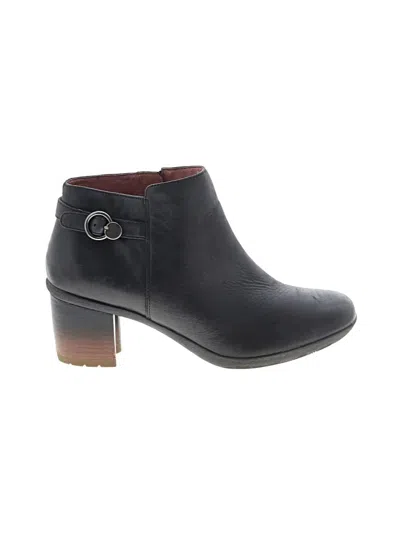 Pre-owned Dansko Ankle Boots In Black