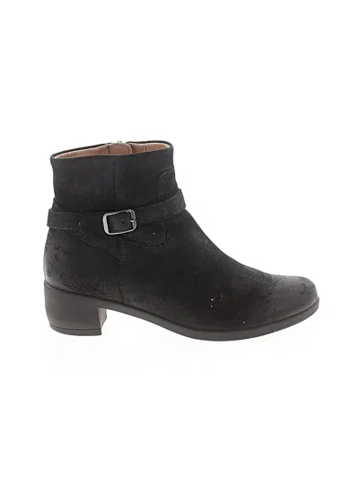 Pre-owned Dansko Ankle Boots In Black