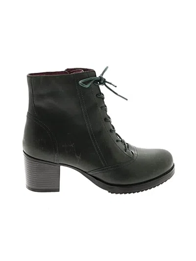 Pre-owned Dansko Ankle Boots In Black