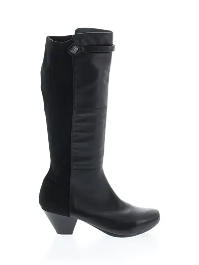 Pre-owned Dansko Boots In Black