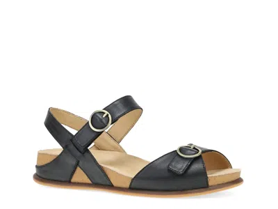 Dansko Candace Wedge Sandal In Black